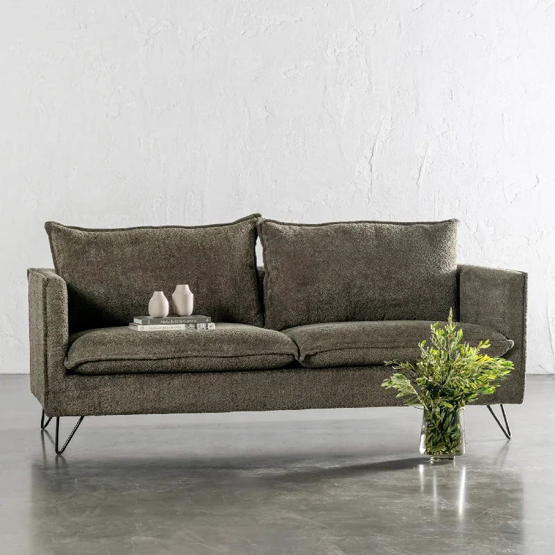 SEVILLA 2.5 SEATER SOFA  |  MANGROVE OLIVE BOUCLE