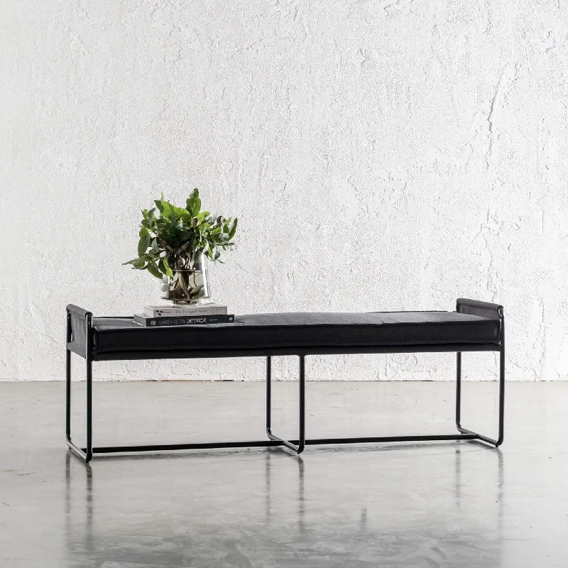 FINAL RELEASE  |  SEVILLA CONTEMPO BENCH W PIPED EDGING  |  CARBON ASH MARLE