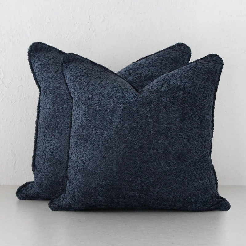 SEVILLA CUSHION BUNDLE X2  |  50 X 50  |  REEF NAVY BOUCLE