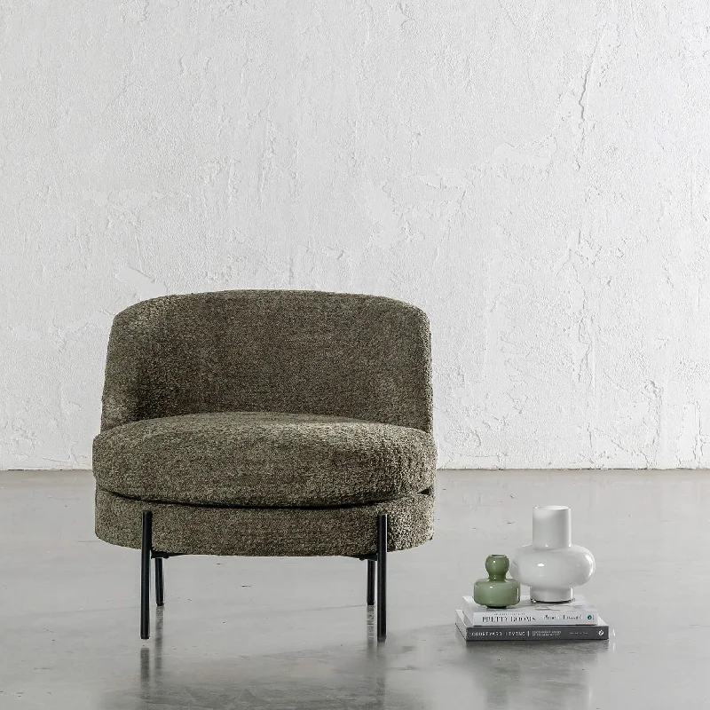 SEVILLA MODERNA TUB CHAIR  |  MANGROVE LEAF BOUCLE