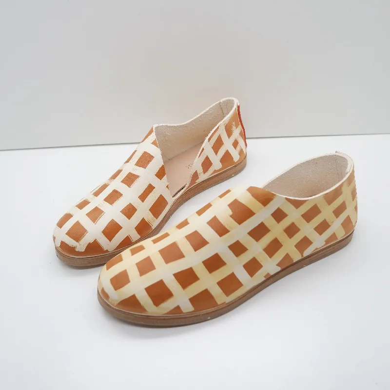 THE KEIKO. REVERSE GINGHAM TOAST