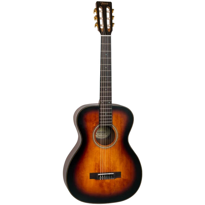 Valencia VA434CSB Nylon String Acoustic - Classic Sunburst