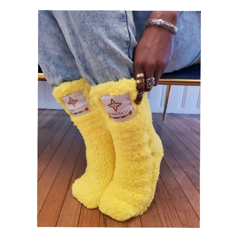 VALENCIA KEY Smile Cozies for your Toesies Socks