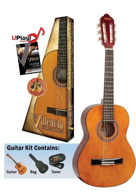 VALENCIA VC102K 1/2 Size Classical Guitar Kit